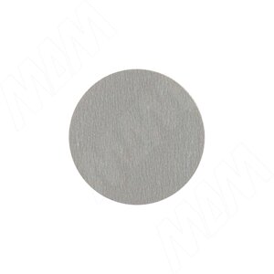 Заглушка самоклеящаяся, D13 мм, серый металлик, гладкая (Eg F501), 117 шт. (F501.10.13)