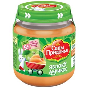 120г "Сады Придонья" пюре яблочно-абрикосовое (стекло)
