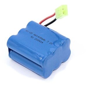 Аккумулятор Ni-Cd 7.2V 1400 mAh AA Row разъем mini Tamiya