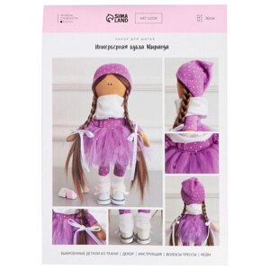 Арт Узор Набор для шитья интерьерная кукла Миранда, 7644482 мультиколор