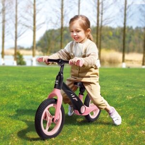 Беговел для детей "Мой первый транспорт", розовый, E1209_HP