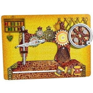 Бизиборд Fofa "Швейная машинка", деревянный
