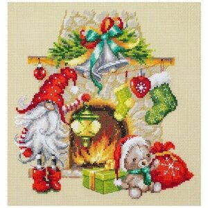 Чудесная Игла Набор для вышивания В ожидании Рождества 22 х 22 см (100-251)