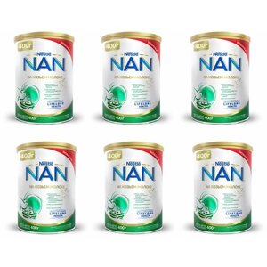 Cмесь Nestle NAN на козьем молоке c 0 месяцев 400 г 6 шт