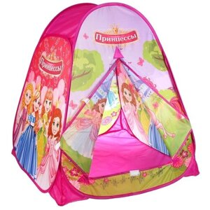 Детская игровая палатка (Принцессы) в сумке 2x34x34см (GFA-FPRS01-R)