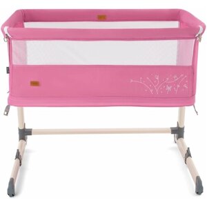 Детская приставная кроватка Nuovita Accanto Calma Rosa/Розовый