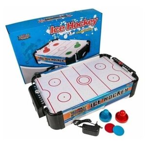 Детская спортивная настольная игра Аэрохоккей, работает от сети, подарок для детей, ZY578689, 6106