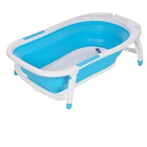 Детская ванна складная Pituso 85 см голубая