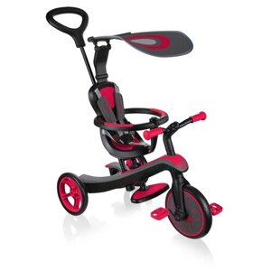 Детские трехколесные велосипеды, самокаты с сиденьем и беговелы для малышей GLOBBER EXPLORER TRIKE 4-в-1 632-105 Цвет-Teal