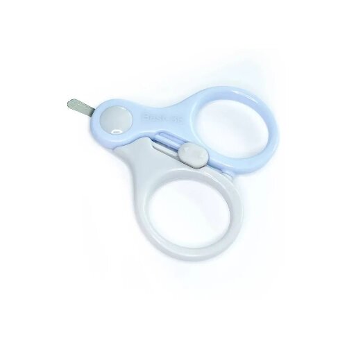 IBRICO / Ножницы детские маникюрные для новорожденных и малышей с замочком и ультратонкими лезвиями