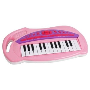 Инстр. муз. на батар. Синтезатор Starz Piano,25 клав., Potex, арт. 652B-pink