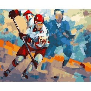 Картина по номерам 000 Art Hobby Home Хоккей 40х50
