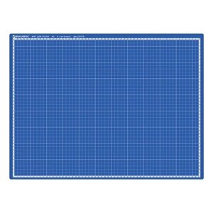 Коврик BRAUBERG (мат) для резки EXTRA 5-слойный, А2 (600х450 мм), двусторонний, толщина 3 мм, синий