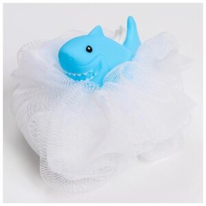 Крошка Я Игрушка-мочалка для купания, детская «Дельфин»