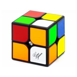 Кубик MoYu GuoGuan 2x2x2 XingHen Magnetic чёрный пластик