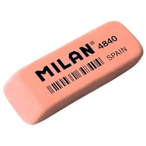 Ластик каучуковый Milan скошенной формы, розовый (CNM4840)