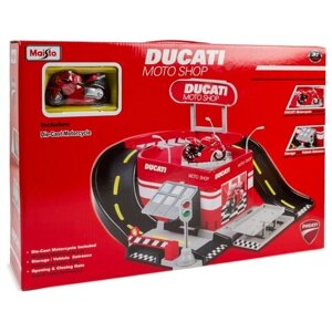Maisto игровой набор "Мотосалон Дукати - Ducati Moto Shop" 12176