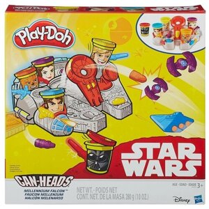 Масса для лепки Play-Doh Звездные войны - Тысячелетний Сокол (B0002) 5 цв.
