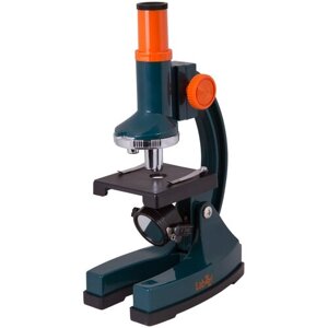 Микроскоп LEVENHUK LabZZ M1 синий/оранжевый/черный