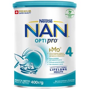 Молочко для роста, иммунитета и развития мозга NAN 4 OPTIPR, 1050 г, с 18мес