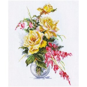Набор для вышивания "Алиса" 2-20 "Желтые розы" 21 х 29 см
