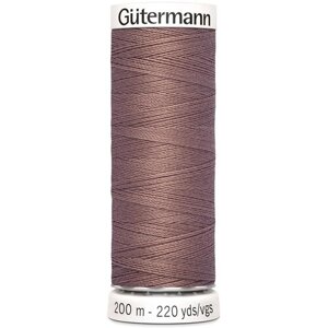 Нить Gutermann Sew-all 748277 для всех материалов, 200 м, 100% полиэстер (216 капучино), 5 шт