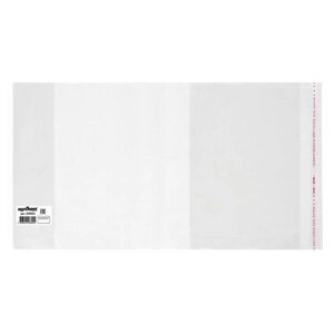 Обложка для дневников и тетрадей Юнландия, 215х360мм, универсальная, клейкий край, 80мкм, ШК, 100шт. (229344)