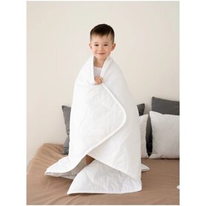 Одеяло детское хлопковое 110х140 Хлопковый мир одеяло для новорожденных детей в кроватку стеганое всесезонное 110х140 бамбук хлопок