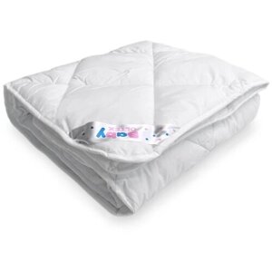 Одеяло детское OL-TEX Baby 110х140 белое / Облегченное детское одеяло OL-TEX Baby / Стеганное одеяло для ребенка