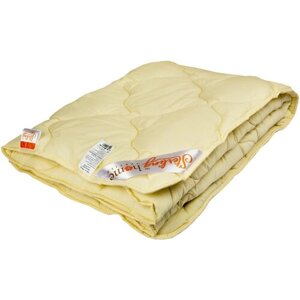 Одеяло овечья шерсть "Лето" 110x140, вариант ткани сатин от Sterling Home Textil
