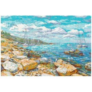 Овен Набор для вышивания Крымский берег 38 x 26 см (1177)