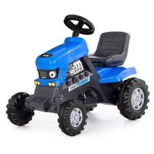 Педальная машина для детей Turbo, цвет синий Полесье 5244429 .