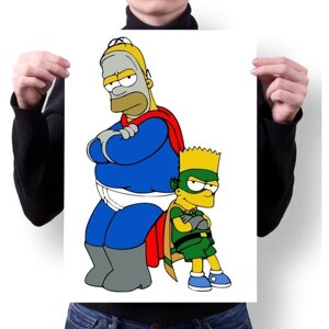 Плакат MIGOM А1 Принт "Simpsons, Симпсоны"5