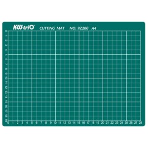 Подкладка для резки KW-TRIO 9Z200 A4 300х220мм зеленый