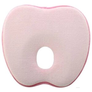Подушка (бабочка) ортопедическая для новорождённого (Б. 2.2.3. роз) розовый (225*214*30 мм). ПА