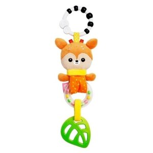 Подвесная игрушка Мякиши Оленёнок Бемби (685) оранжевый