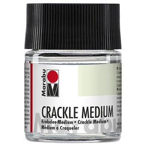 Прозрачный медиум для техники кракелюра Crackle medium, 50мл