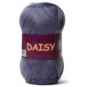 Пряжа Vita cotton Daisy серо-голубой (4432), 100%мерсеризованный хлопок, 295м, 50г, 1шт
