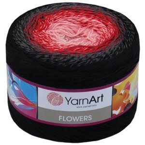 Пряжа YarnArt Flowers, 55 % хлопок, 250 г, 1000 м, 1 шт., 282