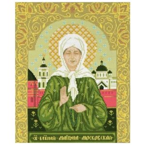 Риолис Набор для вышивания Святая блаженная Матрона Московская 29 х 35 см (1385)