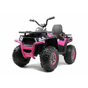 RiverToys Детский электроквадроцикл H999HH розовый