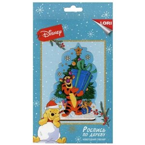 Роспись по дереву Disney Новогодний сувенир Тигруля