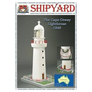 Сборная картонная модель Shipyard маяк Lighthouse Cape Otway (3), 1/72