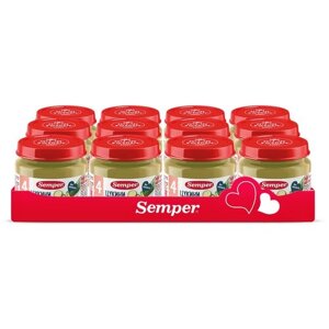 Semper - пюре цукини, 4 мес., 80 гр
