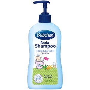 Шампунь Для детей Bübchen Bad&Shampoo Sensitive, 400 мл. Евразия - BUBCHEN