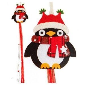 Школа талантов Набор для создания новогодней подвески «Пингвин в шарфике»
