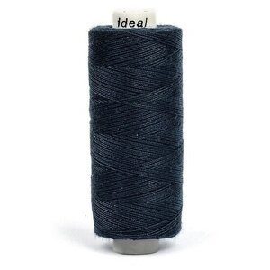 Швейные нитки IDEAL бытовые, 20/3, джинсовые, 150 м, 100% полиэстер, цвет 264 синий (20/3. IDEAL. 264)