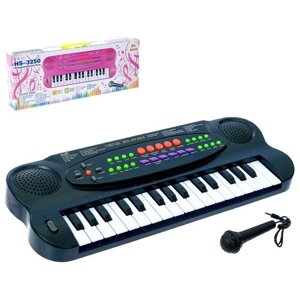 Синтезатор "Музыкальная игра" с микрофоном, 32 клавиши