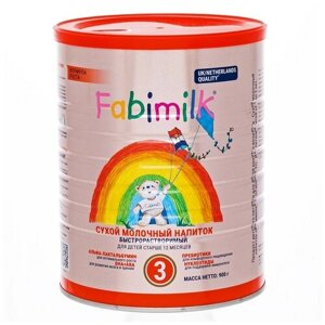 Смесь Fabimilk 3, с 12 месяцев, 900 г