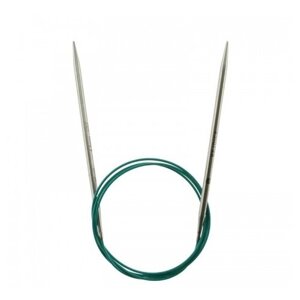 Спицы Knit Pro Mindful 36120, диаметр 4.5 мм, длина 100 см, общая длина 100 см, серебристый